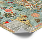 Carta Marina, Karte von Skandinavien Poster (Ecke)