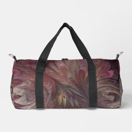 Carta Marmorizzata Print Cut Sew Bag Duffle Bag (Vorderseite)