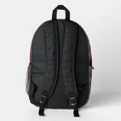 Carta Marmorizzata Print Cut Sew Tasche (Rückseite)
