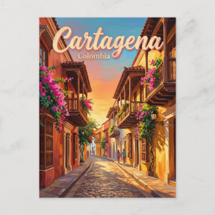 Cartagena Altstadt Kolumbien Postkarte