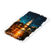 Cartagena by Night Colombia City View Magnet (Linke Seite)
