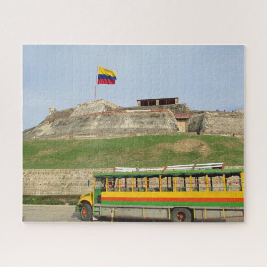 Cartagena castillo puzzle (Horizontal)