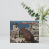 Cartagena Colombia Post Card Postkarte (Stehend Vorderseite)