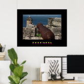 Cartagena Colombia Poster (Heimbüro)