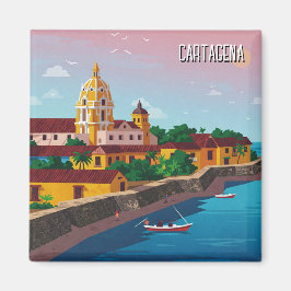 Cartagena Colombia Travel Magnet
