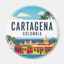 Cartagena Colombia Travel Magnet