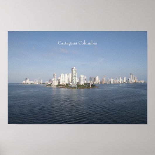Cartagena Columbia, Fotografie, Poster (Vorne)