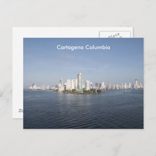 Cartagena Columbia, Fotografie, Postkarte (Vorne/Hinten)