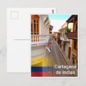 Cartagena de Indias - Kolumbien Postkarte (Vorne/Hinten)