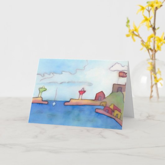 Cartagena-Geburtstags-Karte Karte (Gelbe Blume)