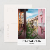 Cartagena Kolumbien Foto Postkarte (Vorne/Hinten)