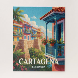 Cartagena Kolumbien Karibik Altstadt Reise Puzzle