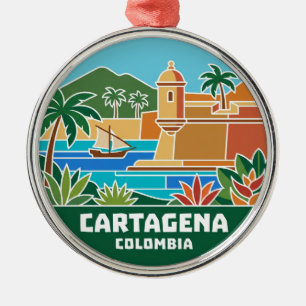 Cartagena Kolumbien Ornament Aus Metall