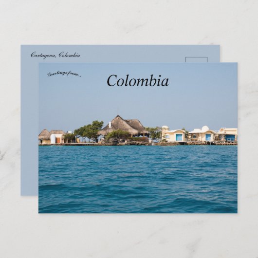 Cartagena Kolumbien Postcard Postkarte (Vorne/Hinten)