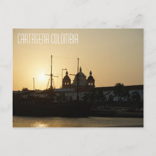 Cartagena Kolumbien Postcard Postkarte
