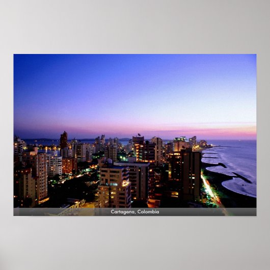Cartagena, Kolumbien Poster (Vorne)