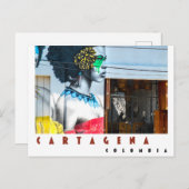 Cartagena, Kolumbien, Postkarte (Vorne/Hinten)