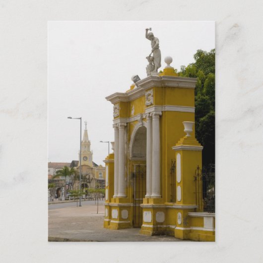 Cartagena, Kolumbien Postkarte (Vorderseite)