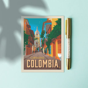 Cartagena, Kolumbien Postkarte