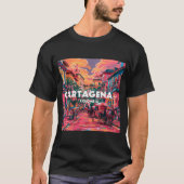 Cartagena, Kolumbien T-Shirt (Vorderseite)