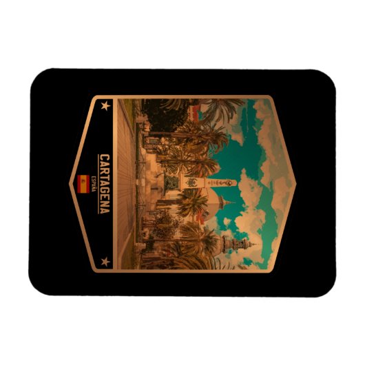Cartagena Magnet (Horizontal)