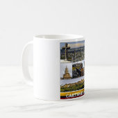 Cartagena - Mosaik - Kolumbien Kaffeetasse (Vorderseite Links)