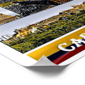 Cartagena - Mosaik - Kolumbien Poster (Ecke)