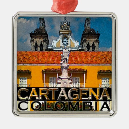 Cartagena Ornament Aus Metall (Vorne)