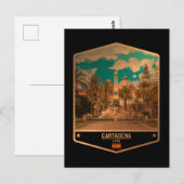Cartagena Postkarte (Vorne/Hinten)