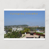 Cartagena Rooftop View Postkarte (Vorderseite)