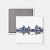 Cartagena Skyline Magnet (Vorderseite/Rückseite)