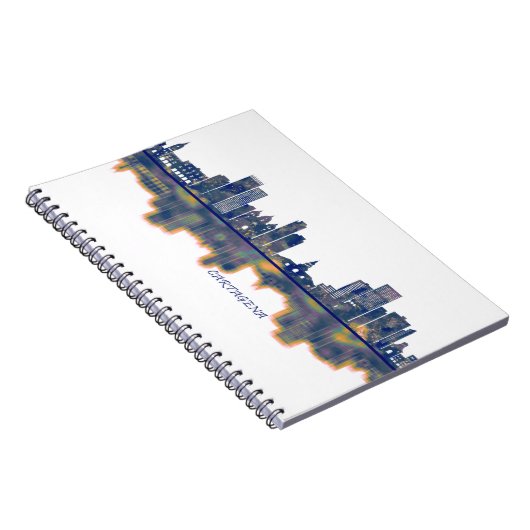 Cartagena Skyline Notizblock (Rechte Seite)