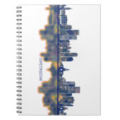 Cartagena Skyline Notizblock (Vorderseite)