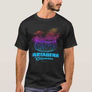 Cartagena Souvenir Kolumbien Erinnerung T-Shirt