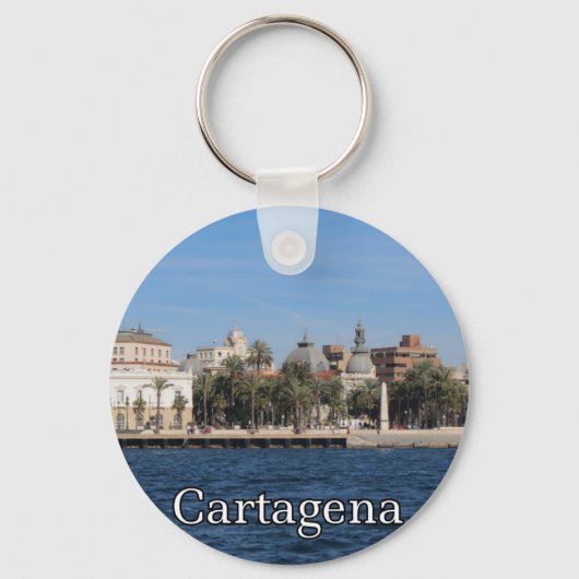 Cartagena Souvenir und Geschenk Schlüsselanhänger (Vorderseite)