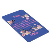 cartão comemorativo dias das mães magnet (Rechte Seite)