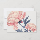 Cartão de resposta 8,9 x 12,7 cm RSVP karte (Rückseite)