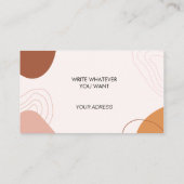 CARTÃO DE VISITA - GESCHÄFTSKARTE VISITENKARTE (Rückseite)