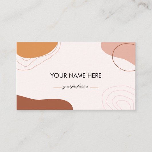 CARTÃO DE VISITA - GESCHÄFTSKARTE VISITENKARTE (Vorderseite)