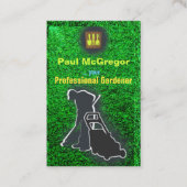 Cartão De Visita Professional Gardener Visitenkarte (Vorderseite)