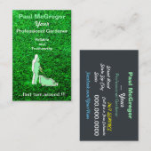 Cartão De Visita Professional Gardening Services Visitenkarte (Vorne/Hinten)