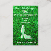 Cartão De Visita Professional Gardening Services Visitenkarte (Vorderseite)