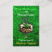 Cartão De Visita Professional Gardening Visitenkarte (Vorderseite)