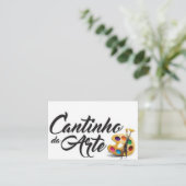 cartao de visitas visitenkarte (Stehend Vorderseite)