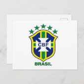 Cartáo Post Brasil Feiertagspostkarte (Vorne/Hinten)