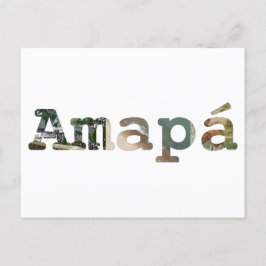 Cartão posta Amapá Postkarte