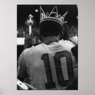 Cartão Postal Camiseta King Pelé - 1940-2022 Poster