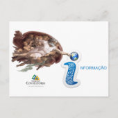 Cartão Postal deus da Biblioteconomia Postkarte (Vorderseite)