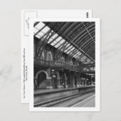 Cartão Postal - Interior da Estação da Luz (Nº 4) Postkarte (Vorne/Hinten)