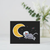 Cartão Postal - Maus im Weltraum Postkarte (Stehend Vorderseite)